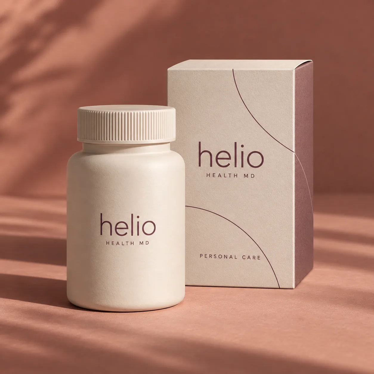 HelioHealthMD sexual health concept packaging